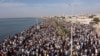 ګوادر کې د 'حق غوښتنې' ولسي تحريک غړو بيا احتجاج پيل کړی