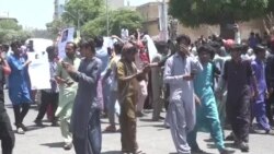 کراچۍ کې هندوانو د نجونو د تښتونو او پر هغو د جنسي تېري ضد لاریون کړی