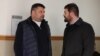 Андрій Наумов (зліва) у Вищому суді міста Ніш у Сербії, який почав повторний розгляд справи проти нього про відмивання грошей, березень 2024 року