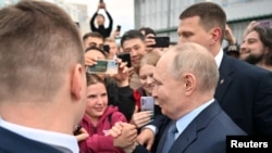 Путин в Якутске