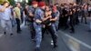 Armenian Police Detain Protesters 