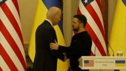 Biden In Ukraine: 'The World Stands With You'