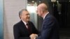 Президент Узбекистана Шавкат Мирзияев провел встречу с председателем Совета Европы Шарлем Мишелем. Нью-Йорк, 18 сентября 2023 года.