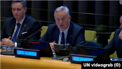 Zlatko Lagumdzija, Bosnia-Herzegovina's permanent representative at the UN (file photo)