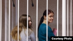 Іна і Валерыя Глінскія ў судзе