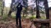 Russian IT Specialist Hides From Mobilization In A Forest GRAB