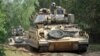 U.S. soldiers take part in joint military exercises in northwestern Poland on June 2. 