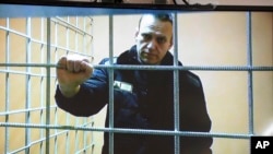 Алексей Навальный в заключении 