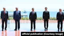 Главы пяти стран Центральной Азии