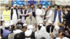 Molavi Abdolhamid, Zahedan's leading Sunni cleric (center), is a vocal critic of the government and its response to nationwide protests. (file photo)