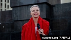 Belarusian opposition activist Maria Kalesnikava (file photo)
