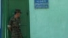 Пограничник воинской части № 2484 погранвойск КНБ в городе Ушарале, в которой служил Денис Рей. 