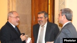 Դաշնակցության ղեկավարները նախագահ Սերժ Սարգսյանի հետ