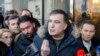Mihail Saakașvili, Kiev, 9 februarie 2018.