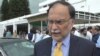 Pakistan opposition figure Ahsan Iqbal is accused of corruption in relation to a sports-complex project. (file photo)
