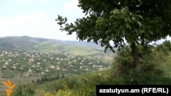 A view of the border village of Chinari