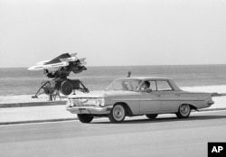 Un lansator HAWK, instalat la Key West, Florida, în timpul crizei rachetelor cubaneze din 1962.