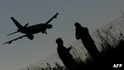 A Canadian military plane involved in the international operation to protect civilians in Libya