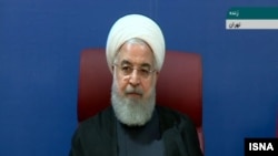 Președintele Hassan Rouhani astăzi la o întîlnire cu economiștii, transmisă live de TV