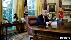 USA Politics - President Donald Trump. Archive. АКШнын президенти Доналд Трамп.