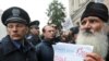 Акція протесту проти розгляду законопроекту «Про мови» біля будівлі Комітетів Верховної Ради, 6 жовтня 2010 року