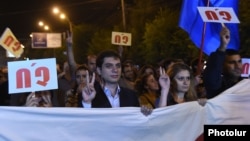 «Ոչ»-ի ճակատի հանրահավաքը Գյումրիում, 25-ը սեպտեմբերի, 2015թ. 