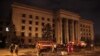 Пожежники біля Будинку профспілок в Одесі. 2 травня 2014 року