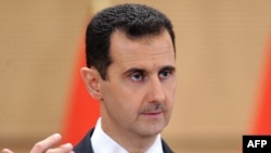 Președintele Bashar al-Assad adresîndu-se națiunii siriene