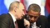 Мексика -- Владимир Путин менен Барак Обама Чоң жыйырманын саммитинде, 18-июнь, 2012. 