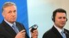 Чешкиот премиер Мирек Тополанек и македонскиот премиер Никола Груевски