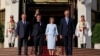 „Trei prieteni în vizită la prieteni”. Macron, Tusk și Merz marchează Ziua Independenței, la Chișinău 