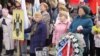 Під час жалобного мітингу