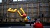 Protest pro-UE în fața Parlamentului de la Londra, 15 ianuarie 2019 