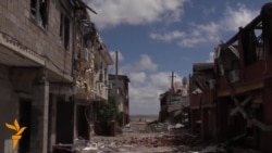 Azov Battalion Stands Off With Rebels In Seaside Ghost Town