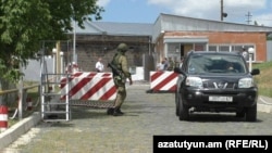 The Russian military base in Gyumri