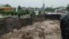 Mudslides in the Tajik city of Kulob