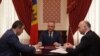 Igor Dodon, Pavel Filip şi Andrian Candu