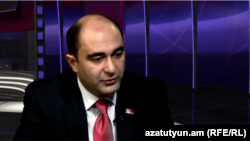 Armenia- MP Edmon Marukian is a guest at Azatutyun's News Center, 23 January 2015