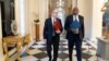 Premierul britanic Keir Starmer și șeful diplomației britanice David Lammy.