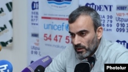 Жирайр Сефилян на пресс-конференции, Ереван, 11 февраля 2015 г. 
