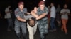 WATCH: Armenian Police Clear Protesters From A Yerevan Street