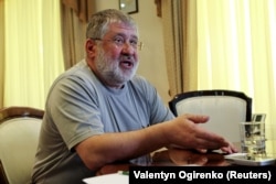 Ihor Kolomoyskiy is accused of defrauding Privatbank of hundreds of millions of dollars. (file photo)