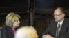 Jelko Kacin u razgovoru sa predsednicom Skupštine, Slavicom Đukić Dejanović, 16. mart 2010. Fotografije uz tekst: Vesna Anđić