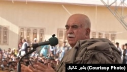 محمود خان اڅکزی ګلستان کې د اختر جلسې ته وینا کوي: ۲۰۱۹ز کال ۱۴ اګست