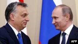 Վլադիմիր Պուտին և Վիկտոր Օրբան, Նովո-Օգարյովո, 17-ը փետրվարի, 2016թ․