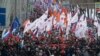 Mii de oameni au demonstrat la Moscova, la trei ani de la asasinarea lui Boris Nemțov, 25 februarie 2018