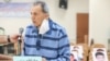 Jamshid Sharmahd in court in July.
