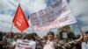 Duminică, a demonstrația de protest de la Omsk