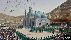 Ceremonie de Noul An la Sakhi Shrine, Kabul