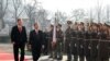 Premierul Vlad Filat primit cu toate onorurile de omologul său ceh Petr Necas (stânga)